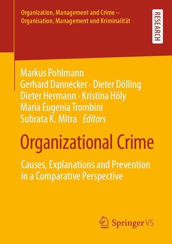 Social Sciences (R0) - Organizational Crime - cover