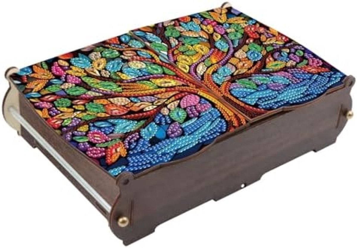 Opbergdoos met lades voor handwerk en accessoires