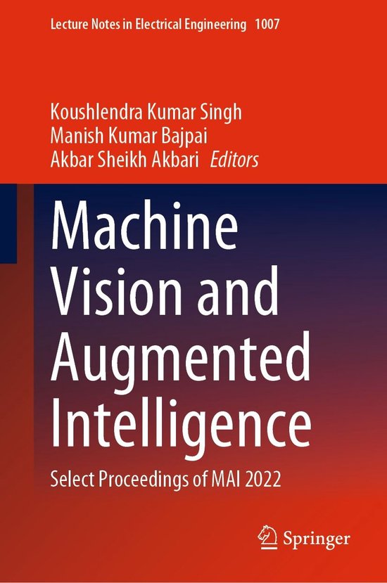 Springer Nature Proceedings Computer Science - Machine Visio ... - cover