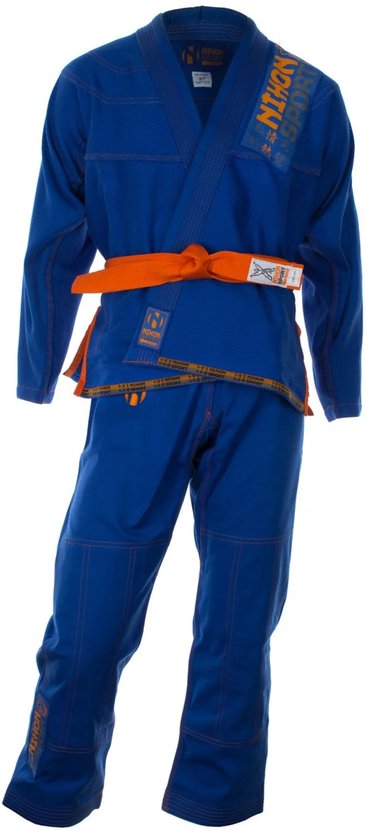 Nihon BJJ Gi Blauw (Maat: A0)