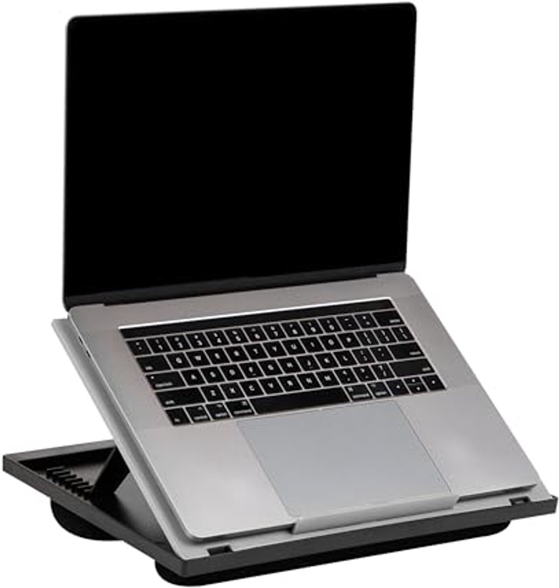 Verstelbare en Draagbare Laptop Bureau met Kussens - 8 Posities Rond Top
