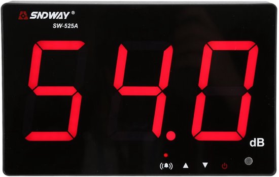 Wandgemonteerde Geluidsmeter, Geluidsniveaumeter 30-130dB Micro USB-interface Eenvoudig aan Te Passen 9,6-inch LCD-scherm Draagbaar voor Thuis Wandgemonteerde Geluidsmeter, Geluidsniveaumeter 30-130dB Micro USB-interface Eenvoudig aan Te Passen 9,6-inch LCD-scherm Draagbaar voor Thuis