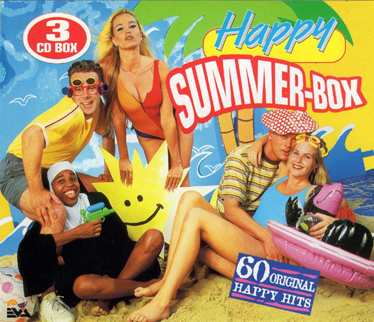 Happy Summer-Box - 60 Original Party Hits - 3 DUBBEL CD