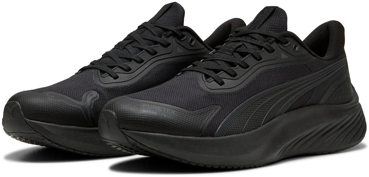 Puma Heren Pounce Lite Sneaker 311729 03 Hardloopschoenen Sportschoenen Zwart