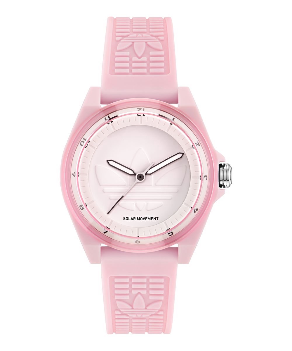 Adidas Originals Project Four Solar AOST25531 Horloge - Resin - Roze - Ø 41 mm