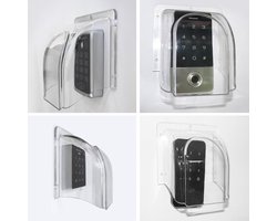 Plastic Regenhoes - Deurbel Regenhoes - Transparante beschermhoes - Regenhoes - Toegangscontrole Cover - Deurbel Bescherming