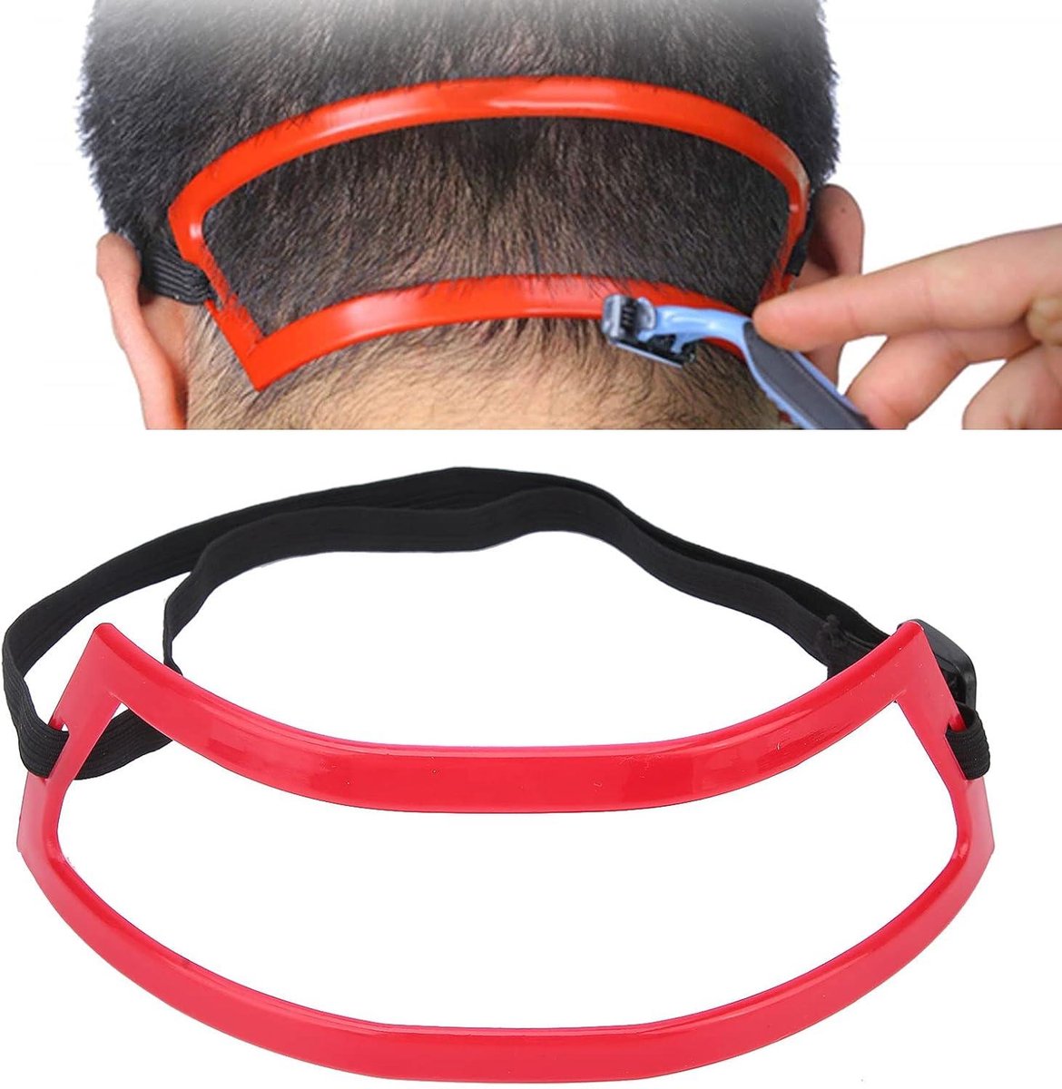 Daity 1 Professionele scheermal voor nek en haarlijn - Gebruiksvriendelijke - nauwkeurige trimgeleider - ideaal voor steil haar