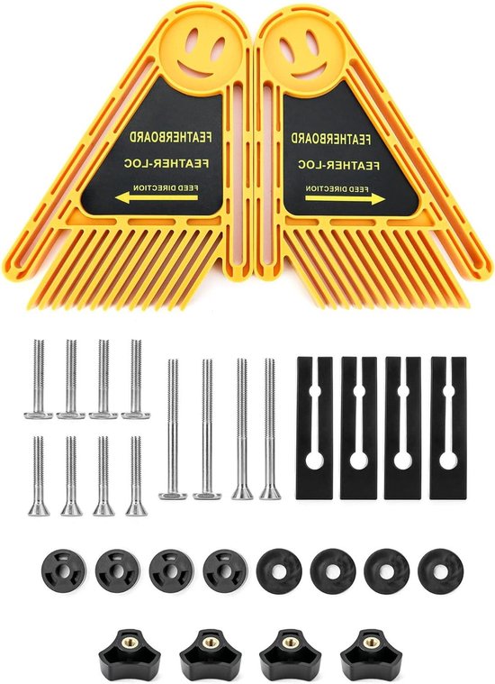 TRUE-FLEX-veerdrukblok Voor Freestafel Geschikt Voor Geleiderails: 19 X 95 Mm