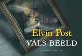 Boekcover 'Vals Beeld' met schilderij van stormachtig schip en tekst.