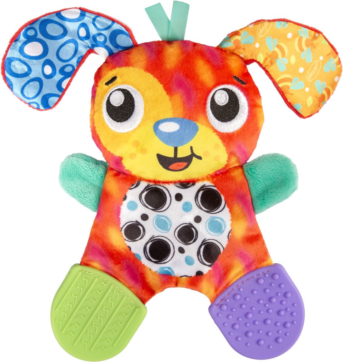 Crinkle Blankie Penny Puppy- rammelaar - Speelgoed Baby -knuffeldoekje - Baby Speelgoed - Educatief baby speelgoed- bijtring — afbeelding 4