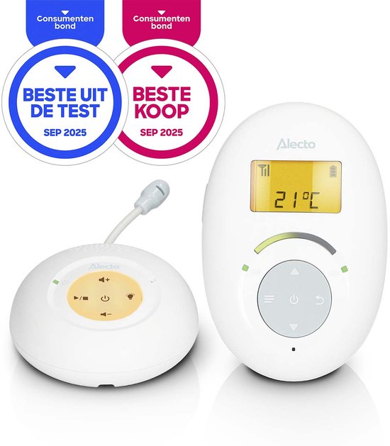 Alecto DBX120 Full Eco DECT Babyfoon