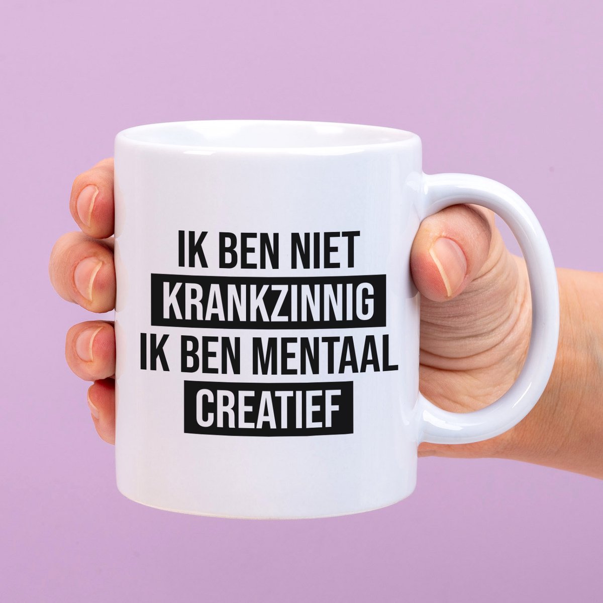 Ditverzinjeniet.nl Mok Ik ben niet krankzinnig