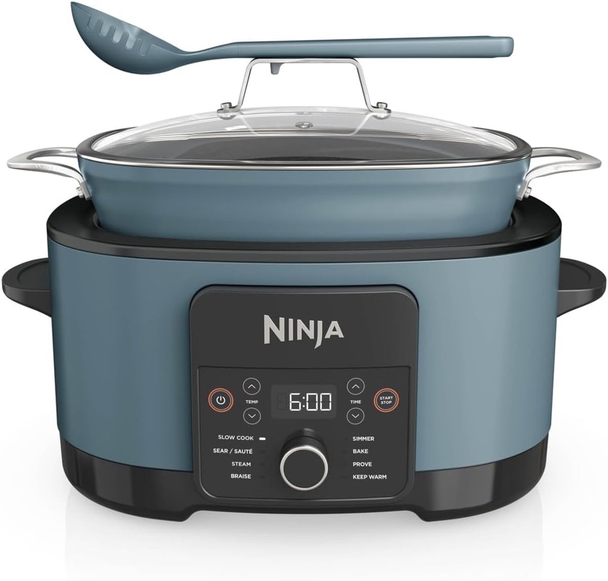 Digitale Slow Cooker en Multicooker 8L - 8 Manieren om te Koken, Zijverwarming, Antiaanbakpan