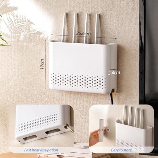 Big Clear Router Box Router Box Router Hide WiFi Router Storage Box - | bol