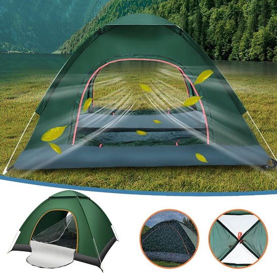 Ruime pop-up tent