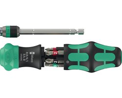 Wera Kraftform Kompakt 20 RA-R Bitschroevendraaier 1/4