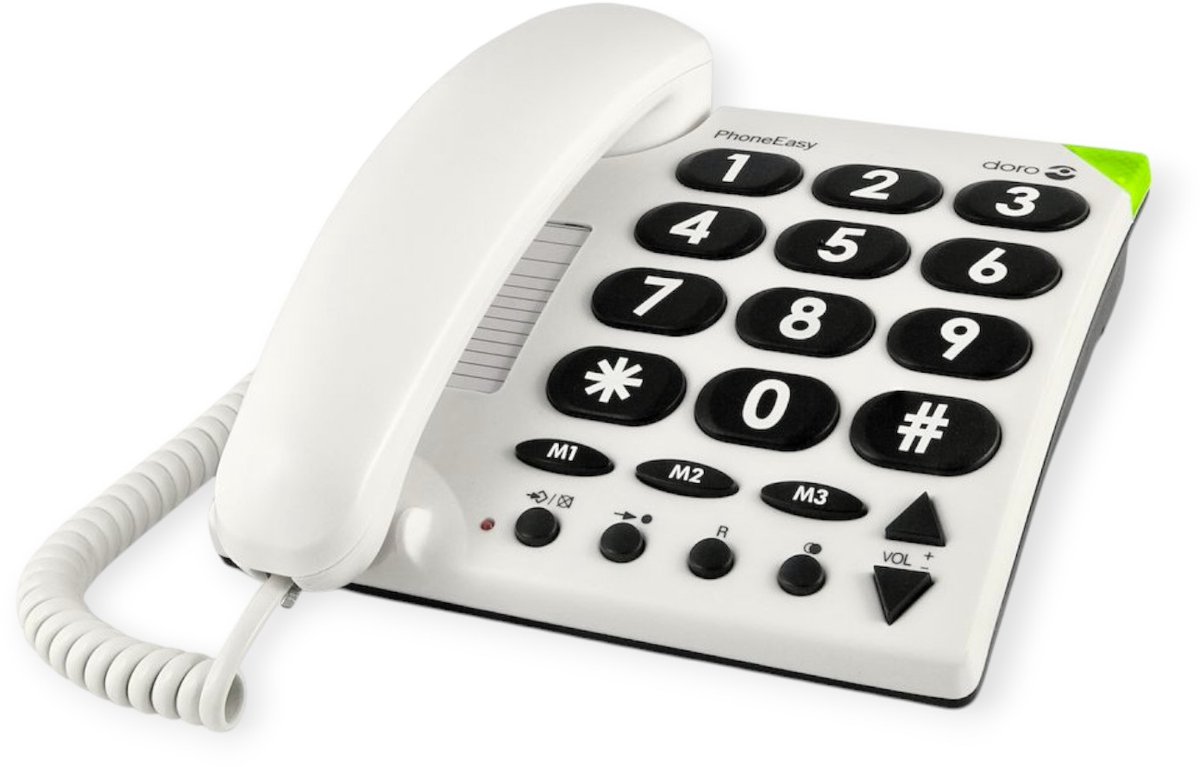 Doro PhoneEasy 311C - Single DECT telefoon - Wit