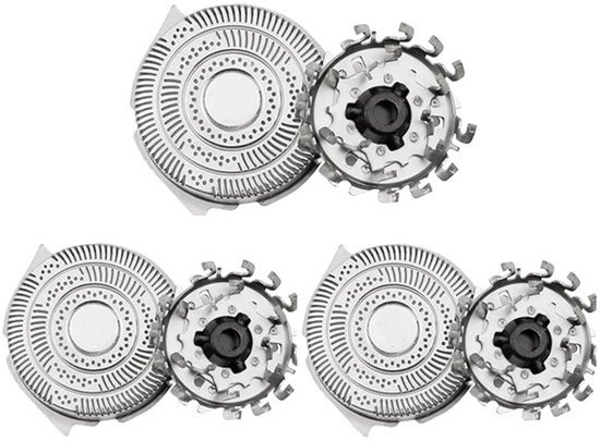 3 Vervanging scheermesjes geschikt voor Philips HQ9/50 HQ9090 9080 9070 PT920 – Scheerkoppen set - Shaving blades – 3 stuks