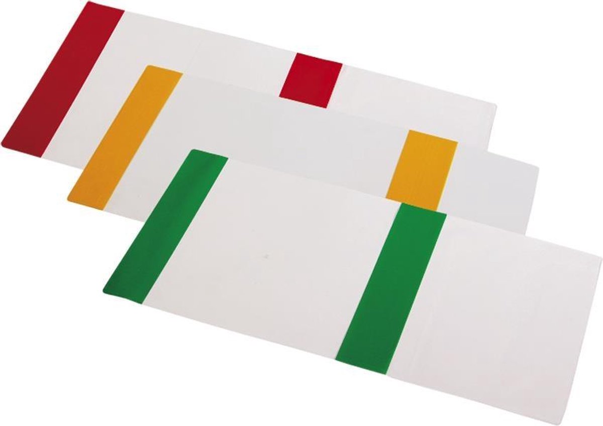 Verstelbare PVC schriftenhoezen 25 stuks 30,20x49,00 (OR-14) - Okładka na zeszyt PVC z regulacją x 25 sztuk 30,20x49,00 (OR-14)