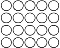 Allecto plus - 20St Nitrilrubber O-Ringen, 15mm Buitendiameter 12mm Binnendiameter - Afdichtingsringen voor Kraan Loodgieterswerk Auto Reparatie.