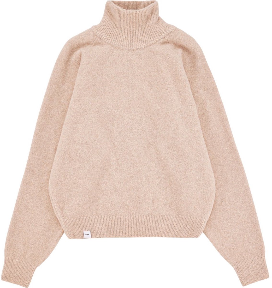 Makia Sara Trui Met Hoge Hals Beige XS Vrouw