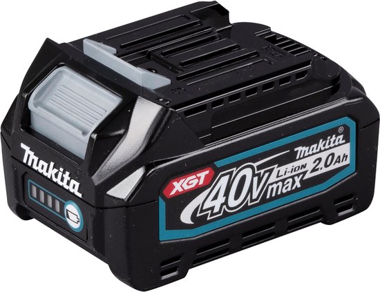 Makita BL4020 XGT 40V Max Li-ion accu 2.0Ah schuifaccu water- en stofbestendig met led indicator