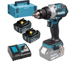 Makita DHP489RTJ Accu klop-/schroefboormachine 18V 5.0Ah in Mbox