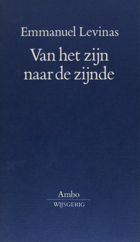 Van het zyn naar de zynde