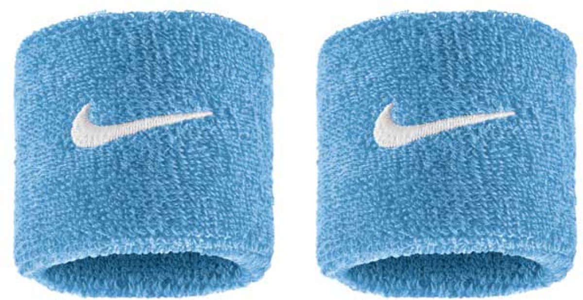 Nike Accessories Swoosh Classic Polsband 2 Eenheden Blauw Man,Vrouw