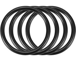 Allecto plus - 4 Stuks Nitrilrubber O-Ringen, 40mm Buitendiameter 33mm Binnendiameter 3.5mm Breedte - Metrische Afdichtingsring - Rubberen Ringen - O-Ringen - Afstandhouders - Voor Kraan Loodgieterswerk Auto Reparatie