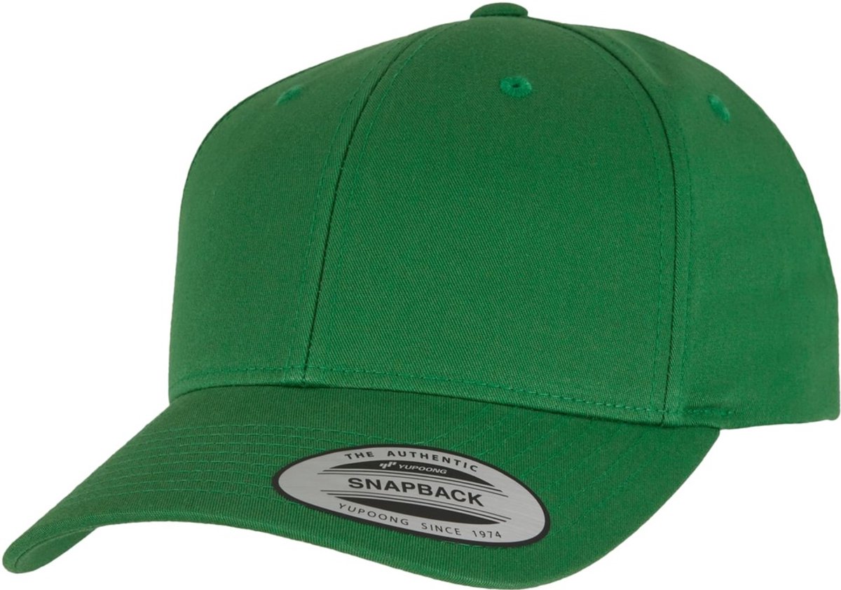 Flexfit - Curved Classic Snapback Pet - Groen