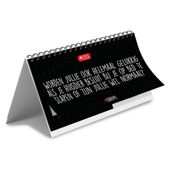 Calendrier de bureau Darum 2026