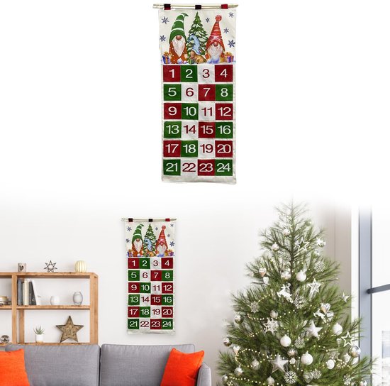 Smileyworld Adventskalender 12 Paar Sokken Dames Maat 38-43 - Kerstkalender Met Sneakersokken