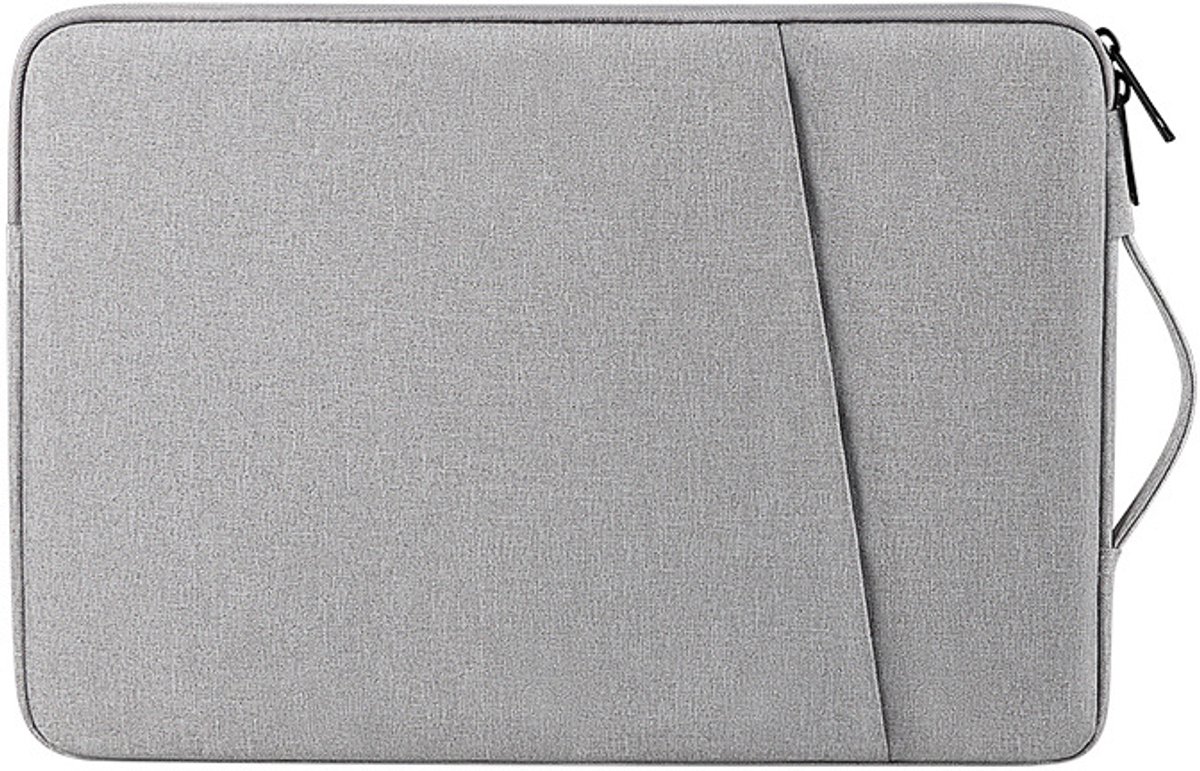 Laptophoes, grijs, laptoptas, laptopaccessoires, laptoptas. Geschikt voor 13,3 inch.