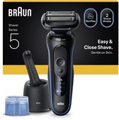 Braun Series 5 52-B7000cc - Scheerapparaat voor mannen - Tot 50 min gebruikstijd - 100% Waterdicht - SmartCare Center