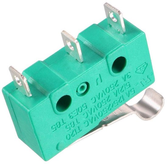 YINETTECH 6 Stuks Microschakelaars – 5A, 125/250V AC, 3-polig, Met Draad, Voor Muntacceptoren En Testmachines