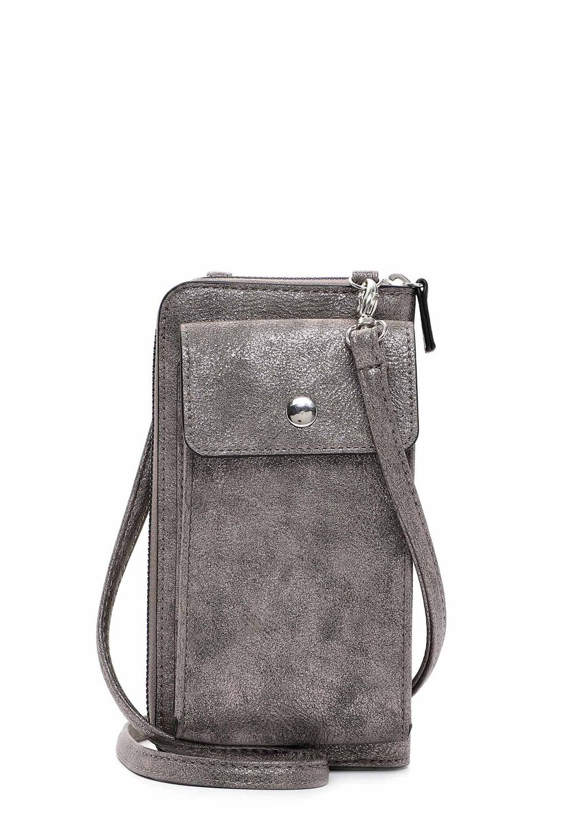 EMILY & NOAH Mobiel tasje E&N Emma ( 62483 ) - Dames handtassen - darksilver 833
