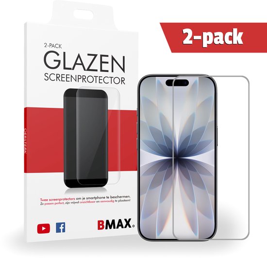 Lot de 2 films de protection d'écran BMAX en verre trempé pour Apple iPhone 17 - Protections d'écran Apple - Accessoires téléphone - Téléphonie et accessoires - Verre de protection - Protections d'écran en verre