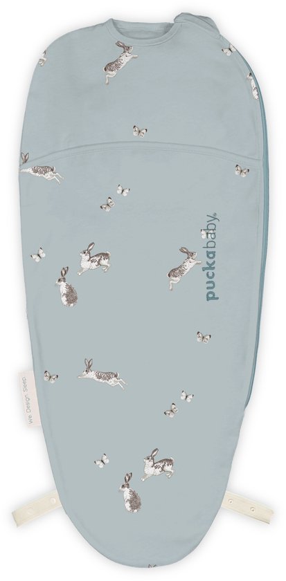 Puckababy Piep Inbakerslaapzakje baby (0-3m) - Bunnies - Katoen TOG 0.5