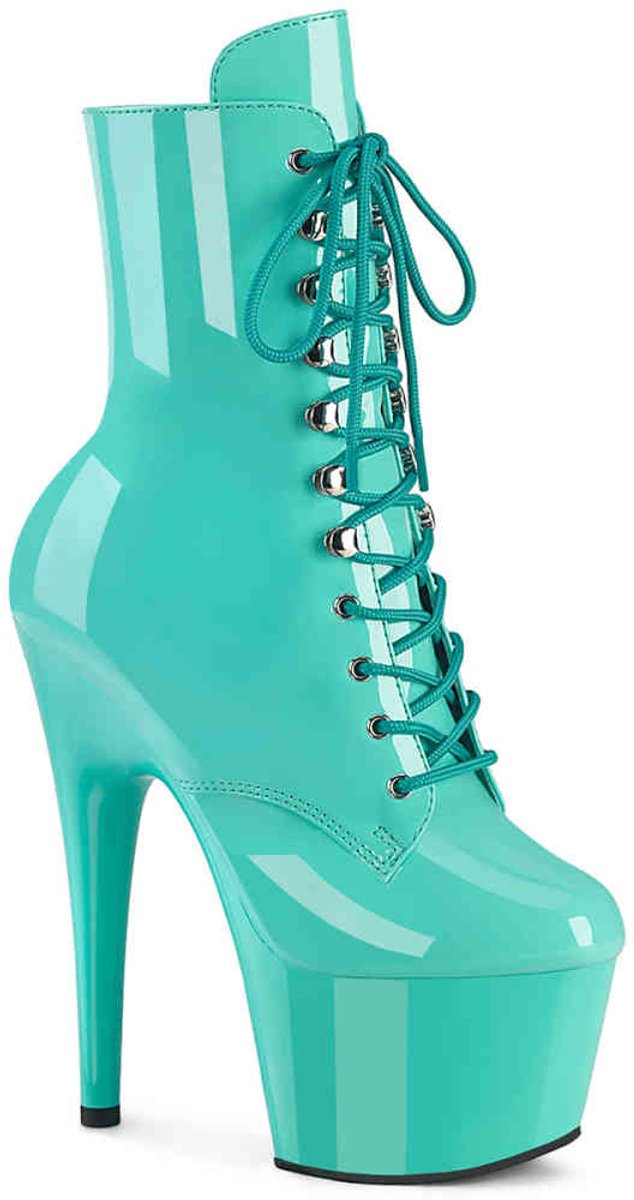 Pleaser ADORE-1020 Plateau Laarzen Paaldans schoenen 45 Shoes Turquoise