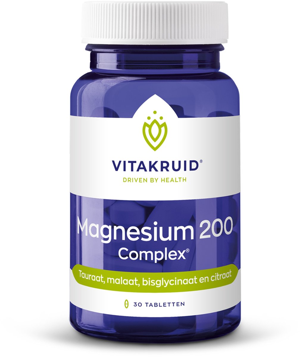 Vitakruid Magnesium 200 Complex - 30 tabletten