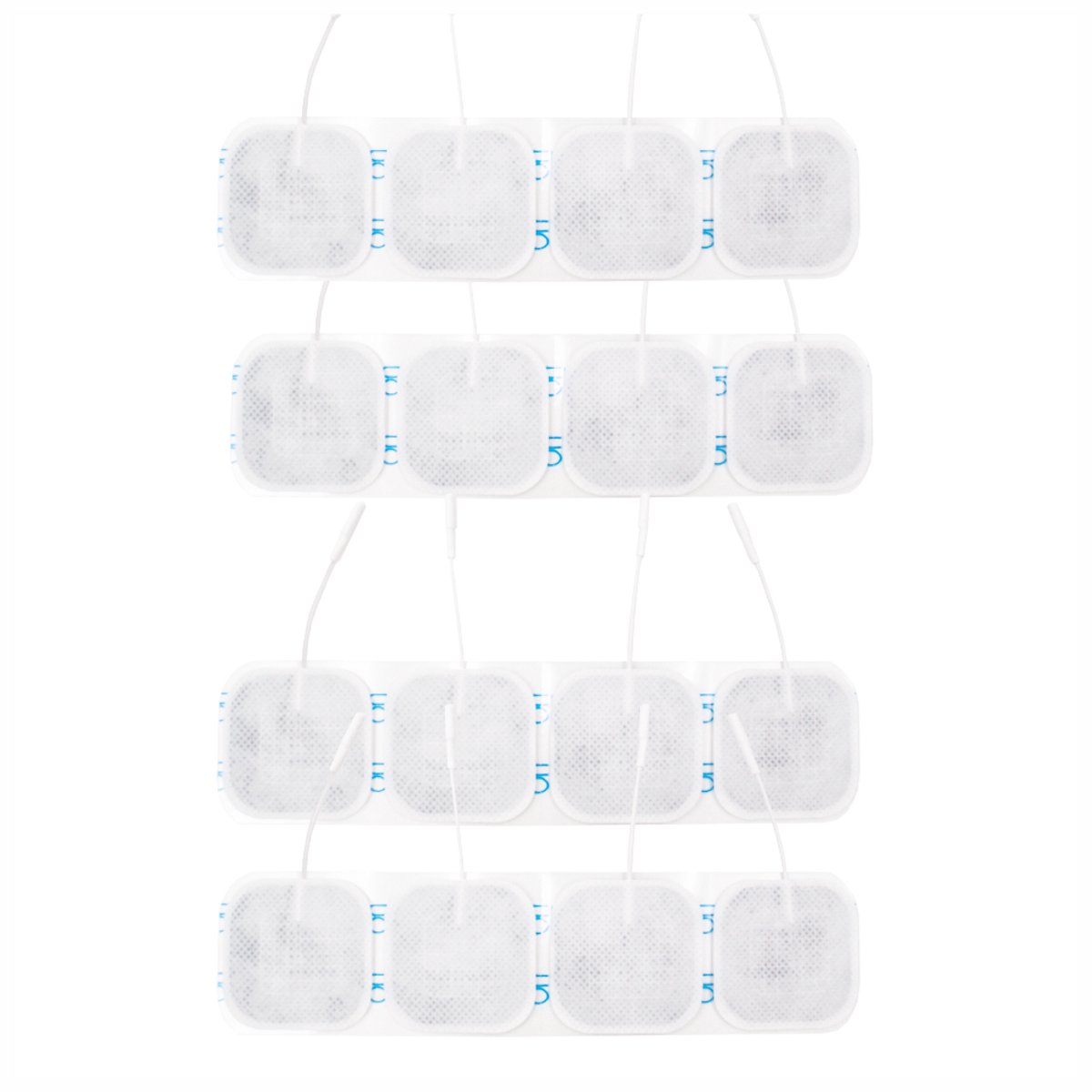 TensCare - Bundel 4x 4 pads gevoelige huid 50×50mm (1 set) |electroden pads tens | elektrodenpads | Zelfklevende Elektroden Pads | Gel-elektroden | tens pads | tens elektroden | tens plakkers | tens elektrode pads