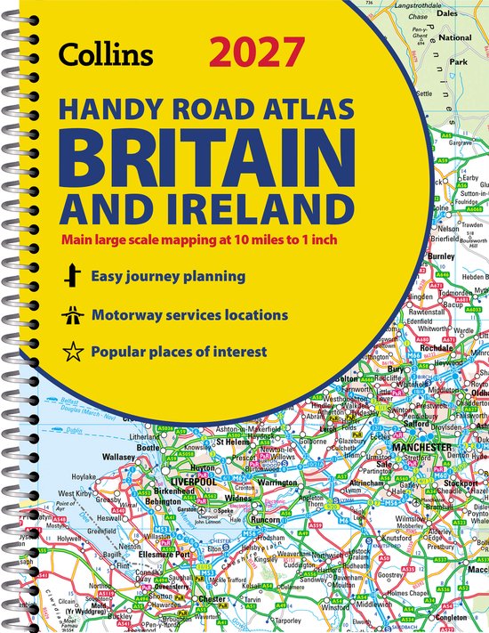 Collins Road Atlas- Collins Handy Road Atlas Britain and Ire ... - cover