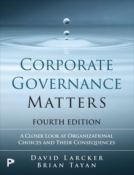 Corporate Governance Matters - cover