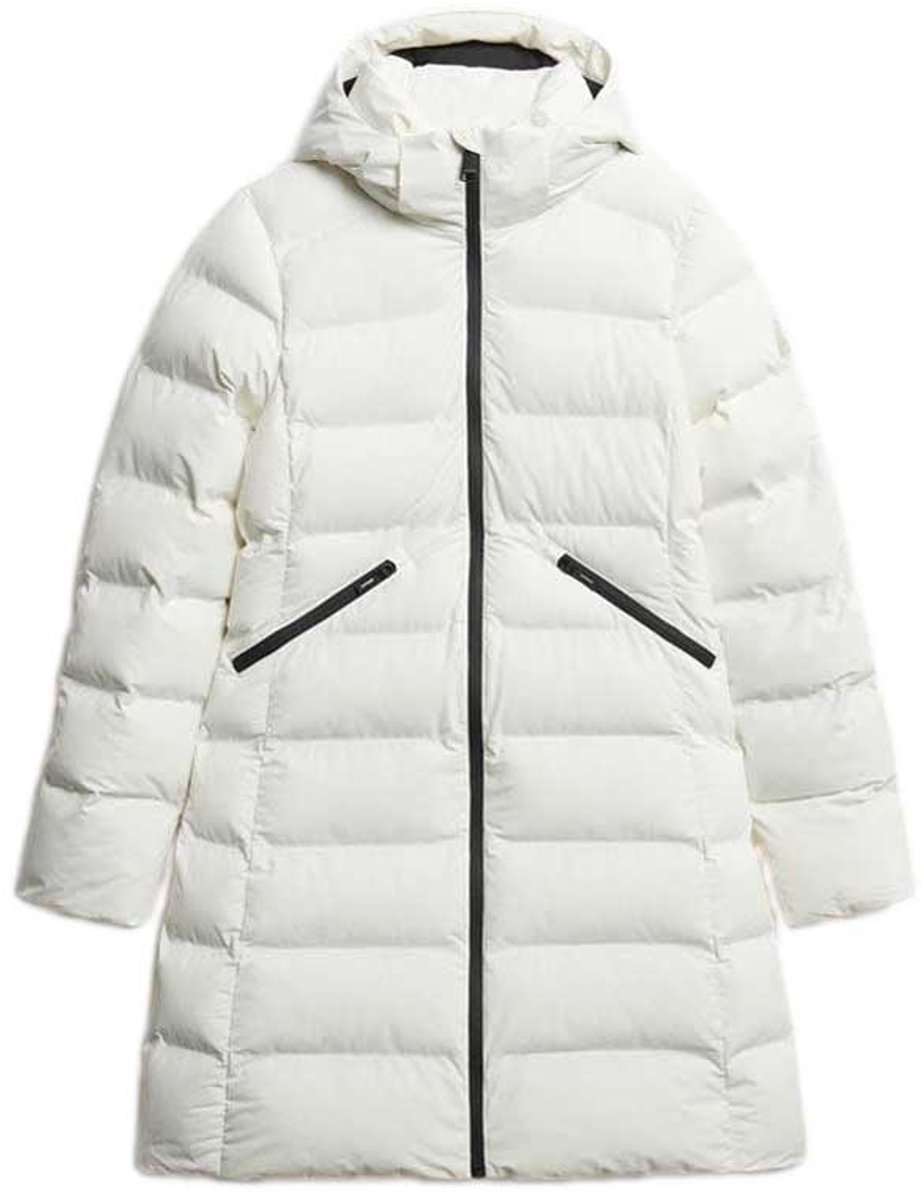 Superdry City Mid Gewatteerde Jas Dames Gewatteerde jassen Creme