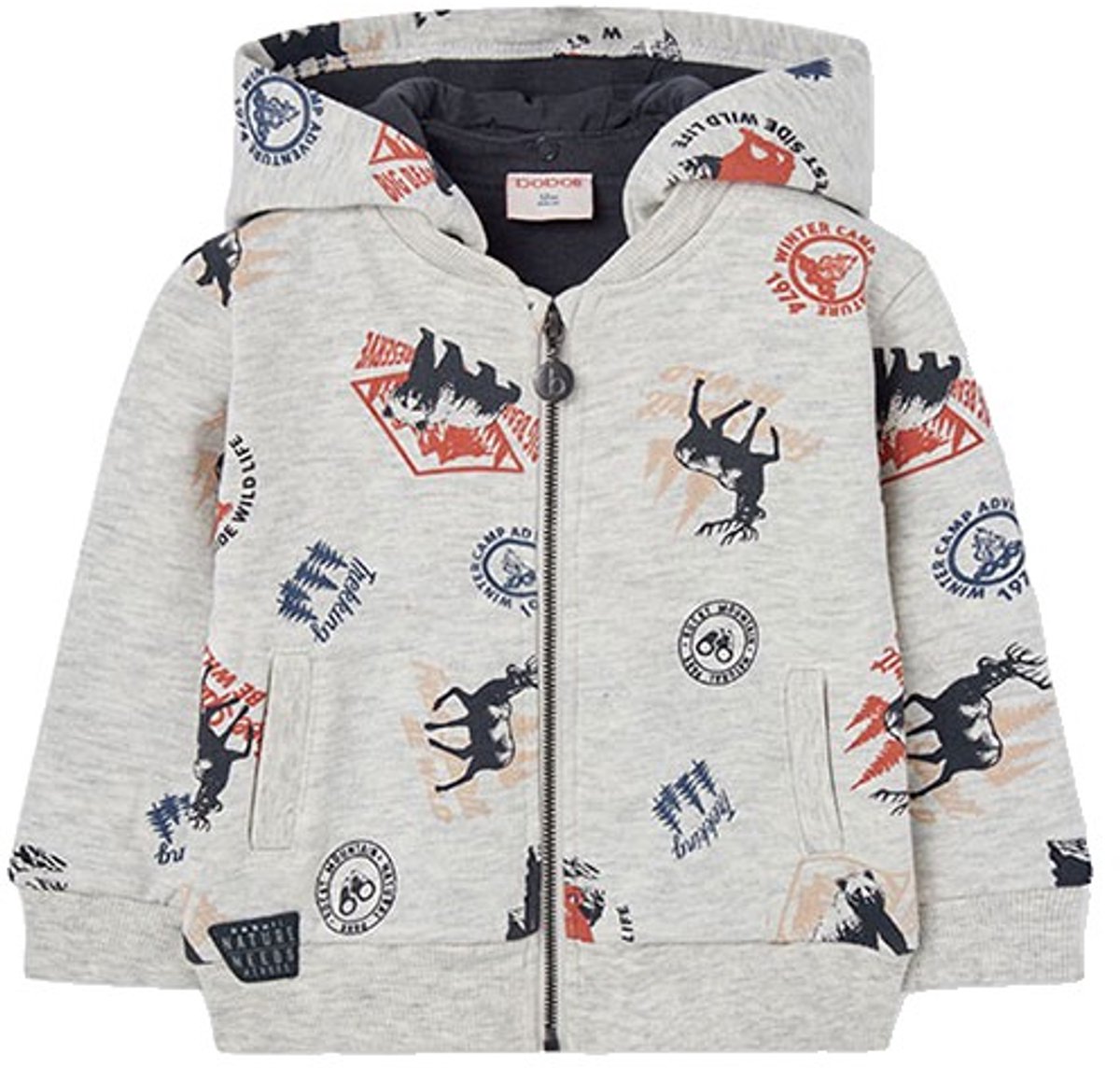 Boboli Fleece Printed Jas 6 Years Jongens Meisjes Stamping Stamps