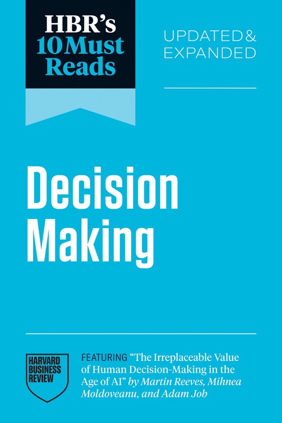 HBR's 10 Must Reads- HBR's 10 Must Reads on Decision-Making - cover