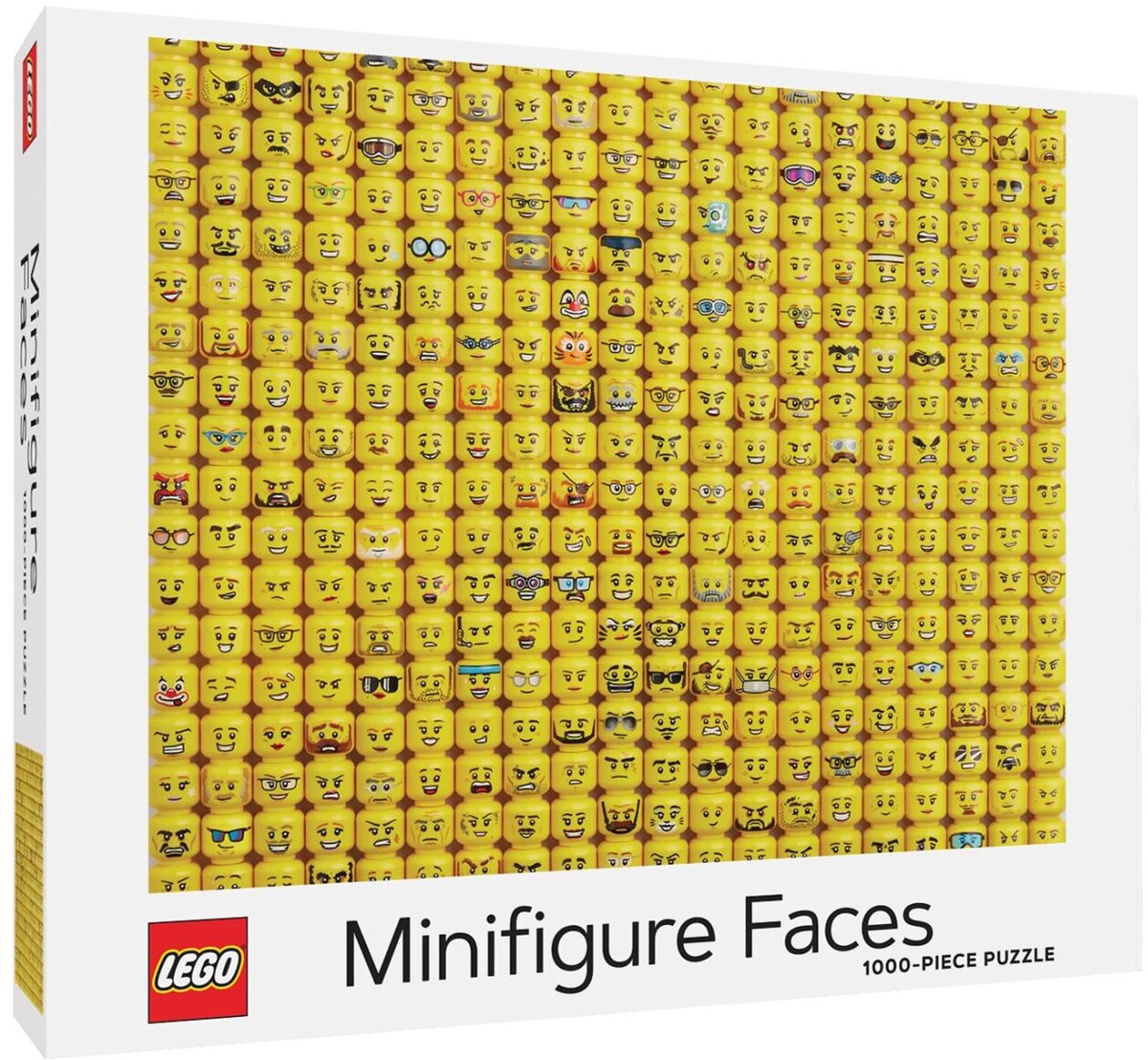 LEGO Minifigure Faces 1000-Piece Puzzle