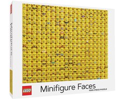 Lego - LEGO® Minifigure Faces 1000-Piece Puzzle Image