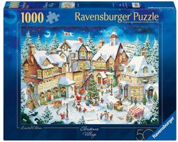 Ravensburger kerstpuzzel 1000 stukjes - legpuzzel kerst w...